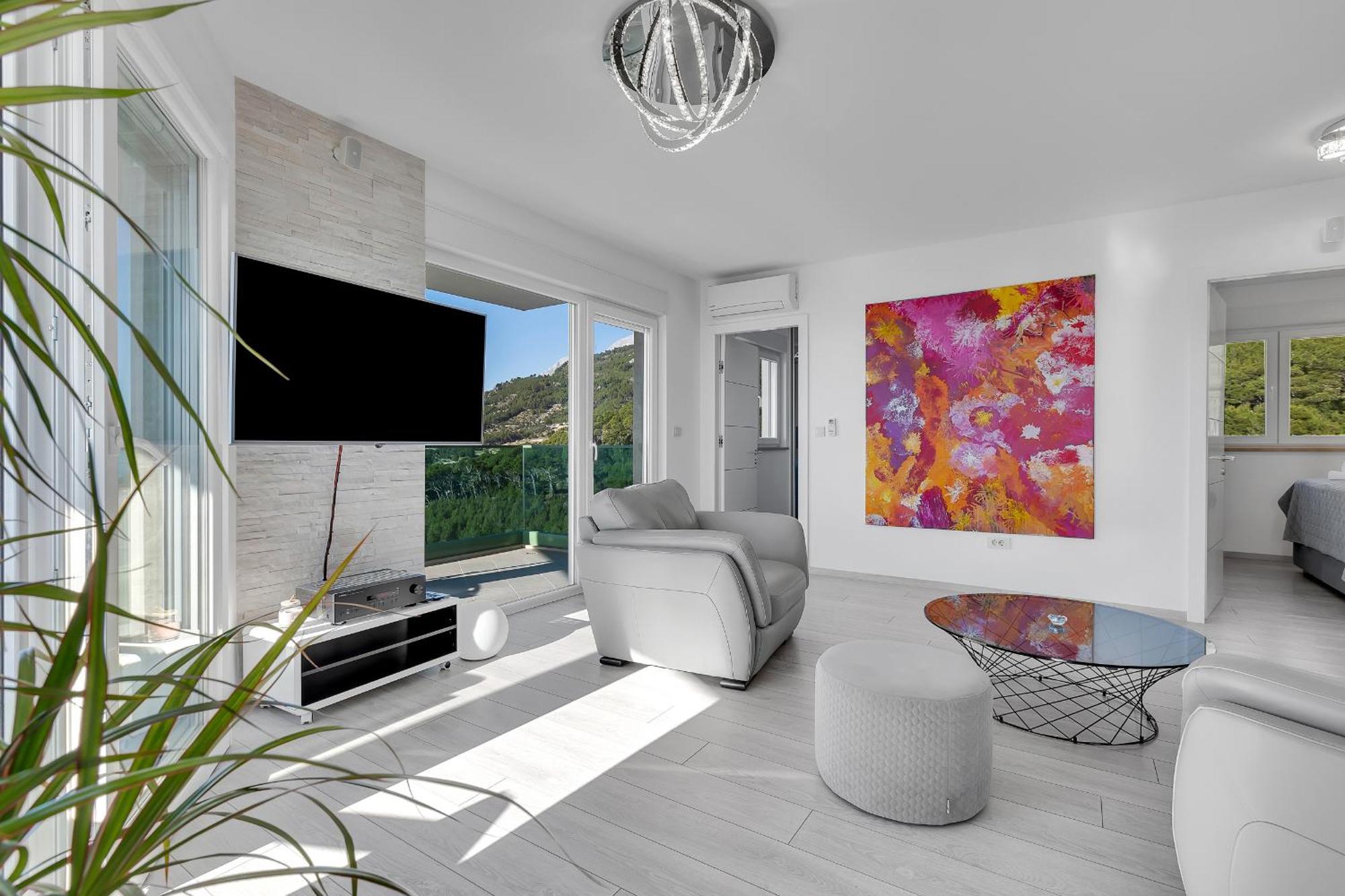 Exclusive Penthouse Big Blue With Private Jacuzzi Apartamento Makarska Exterior foto